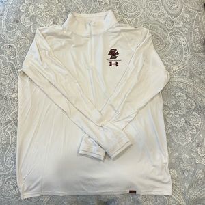 Boston College Football Quarter Zip White